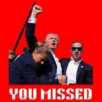 You Missed Trump 2024 Baby Bodysuit thumb 2