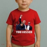 You Missed Trump 2024 Toddler T-Shirt thumb 2