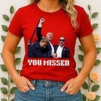 You Missed Trump 2024 Women's T-Shirt thumb 2