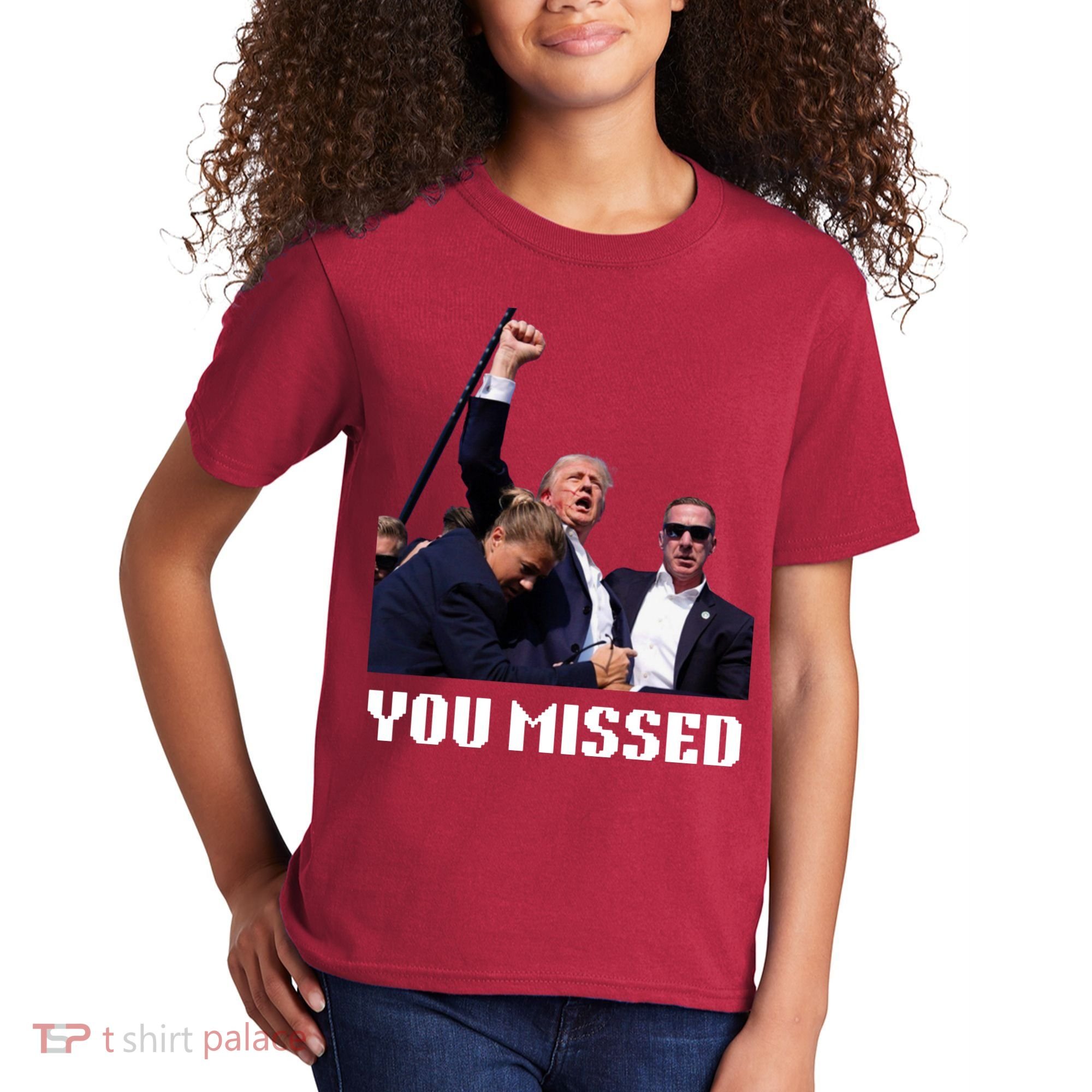 You Missed Trump 2024 Kids T-Shirt