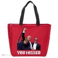 You Missed Trump 2024 Tote Bag thumb 0