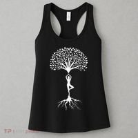 Yoga Meditation Tree Spiritual Namaste Buddhist Meditate Women's Tank Top thumb 3