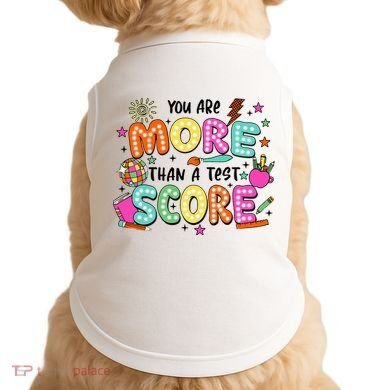 YouRe More Than A Test Score Doggie Tank
