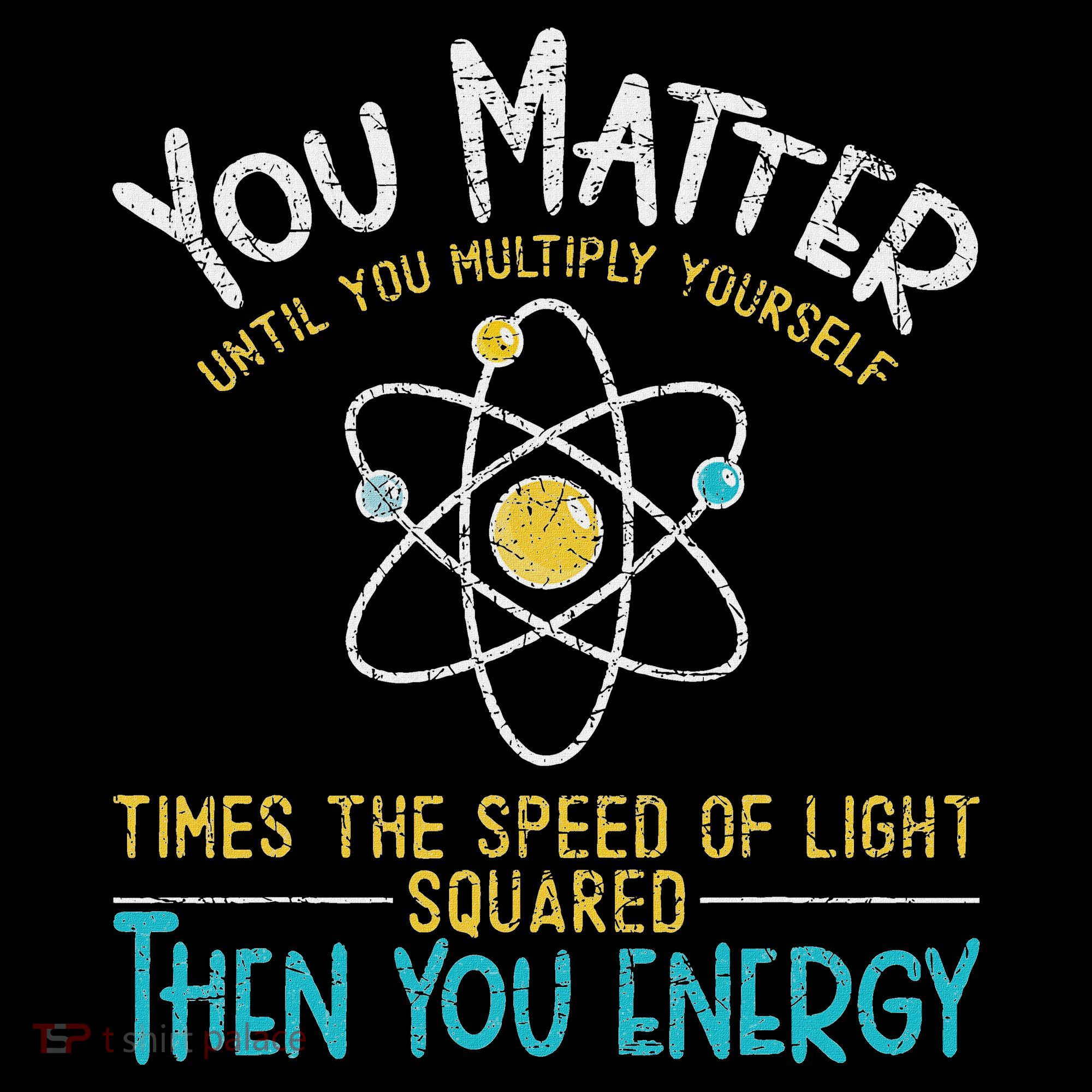 You Matter Until You Multiply Yourself Funny Science Physics Doggie Tank