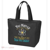 You Matter Until You Multiply Yourself Funny Science Physics Tote Bag thumb 3