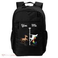 You Me Unicorn Pole Dancing Unicorn Backpack thumb 0