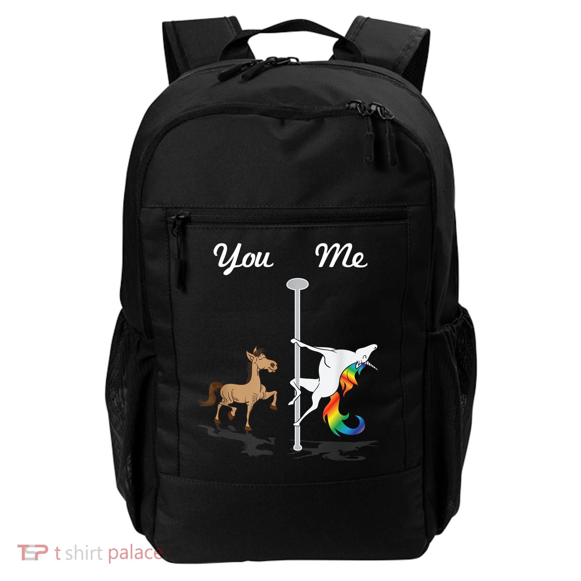 You Me Unicorn Pole Dancing Unicorn Backpack
