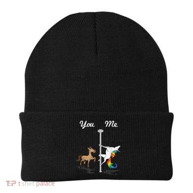 You Me Unicorn Pole Dancing Unicorn Beanie