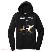 You Me Unicorn Pole Dancing Unicorn Women's Hoodie thumb 0
