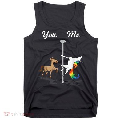 You Me Unicorn Pole Dancing Unicorn Tank Top