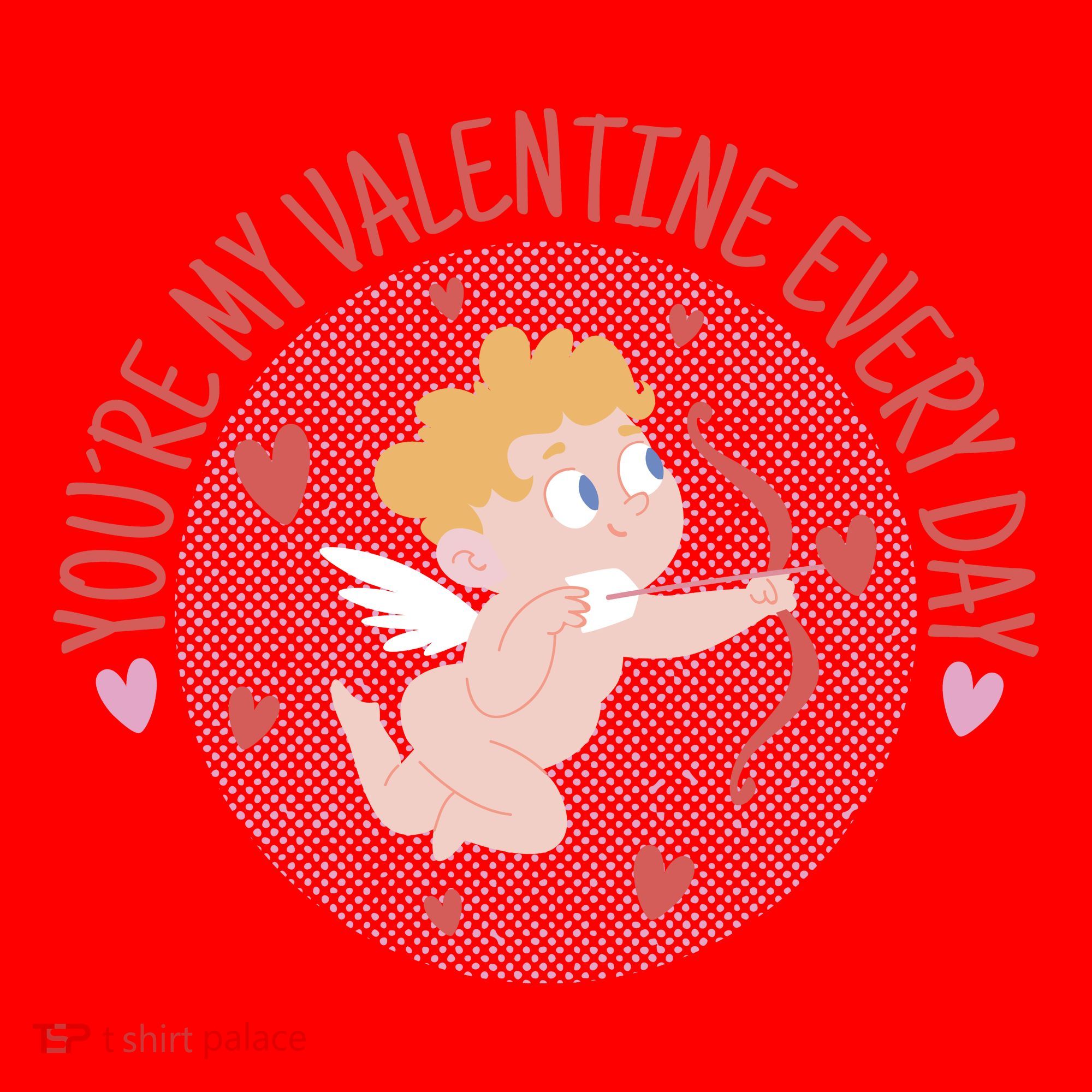 You're My Valentine Everyday Cupid Santa Hat