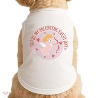 You're My Valentine Everyday Cupid Doggie Tank thumb 0