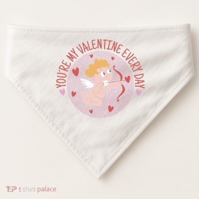 You're My Valentine Everyday Cupid USA-Made Doggie Bandana