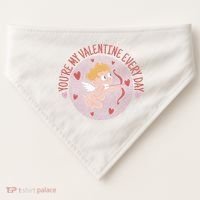 You're My Valentine Everyday Cupid USA-Made Doggie Bandana thumb 0