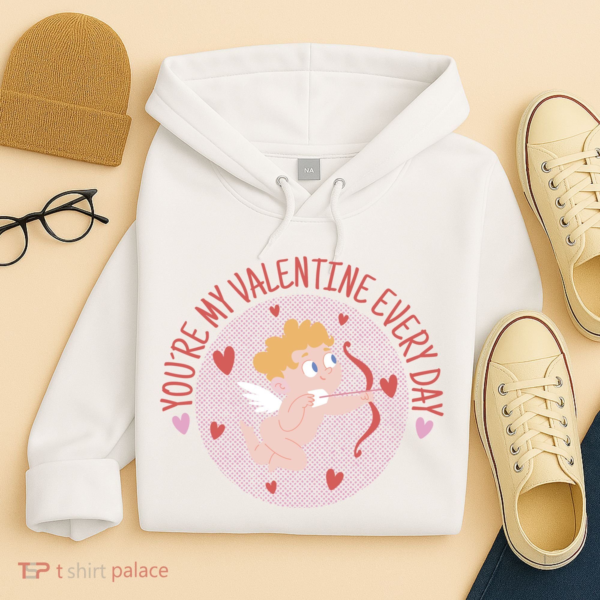 You're My Valentine Everyday Cupid Hoodie