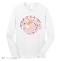 You're My Valentine Everyday Cupid Long Sleeve Shirt thumb 0