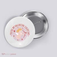You're My Valentine Everyday Cupid Button thumb 0