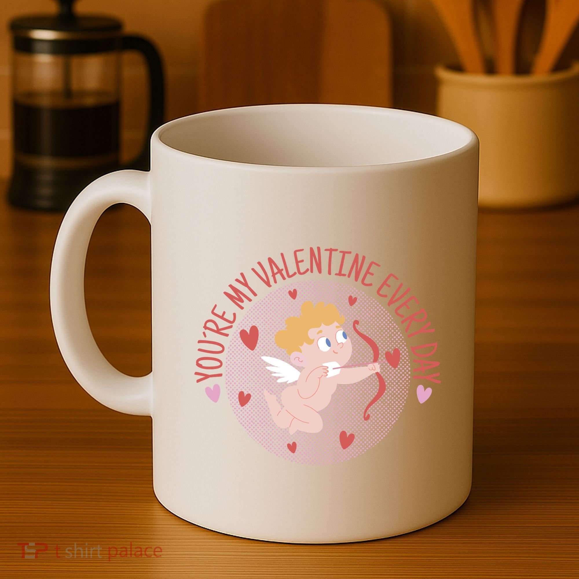 You're My Valentine Everyday Cupid Coffee Mug