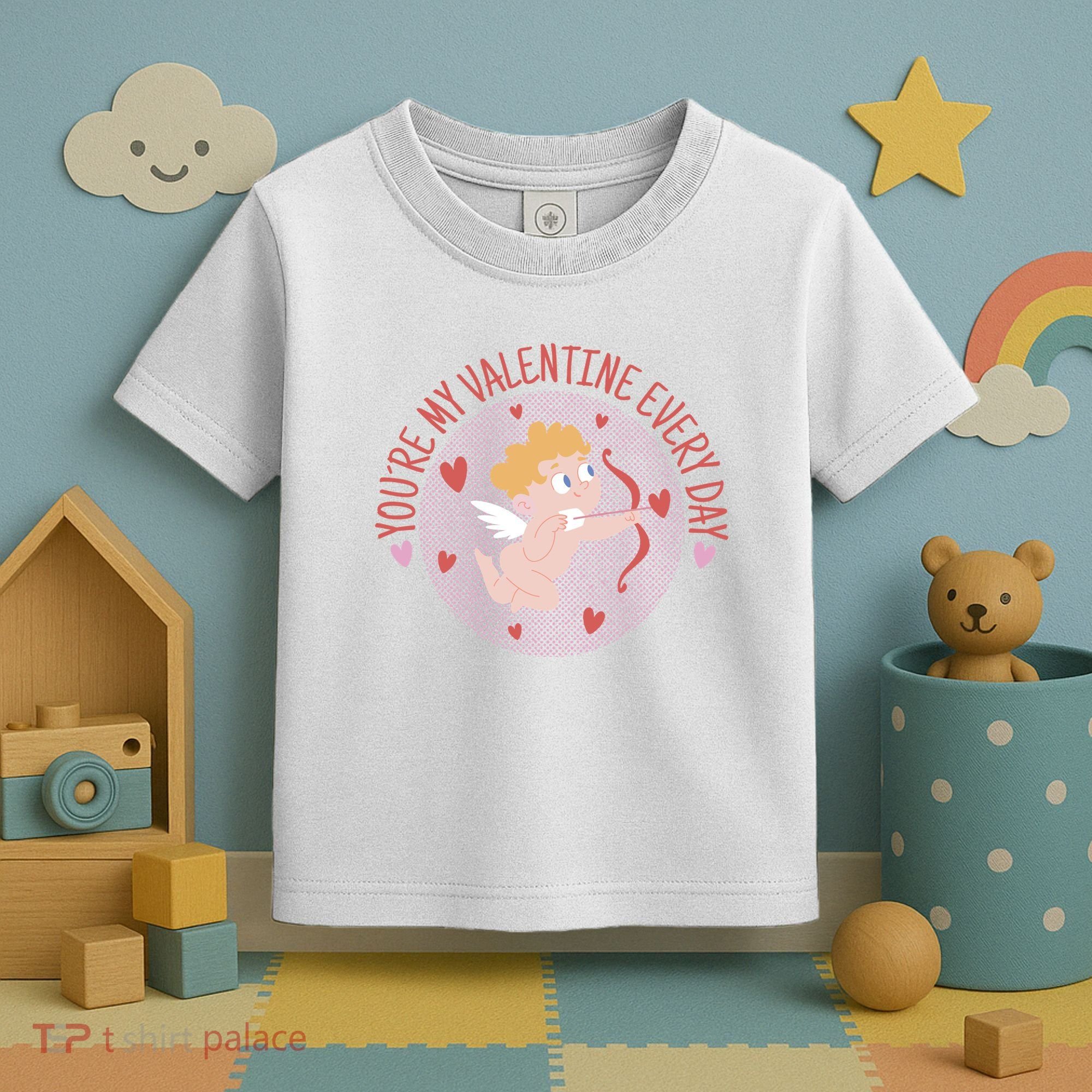 You're My Valentine Everyday Cupid Toddler T-Shirt