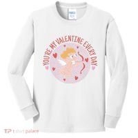 You're My Valentine Everyday Cupid Kids Long Sleeve Shirt thumb 0