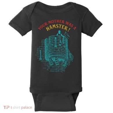 Your Mother Was A Hamster Baby Bodysuit