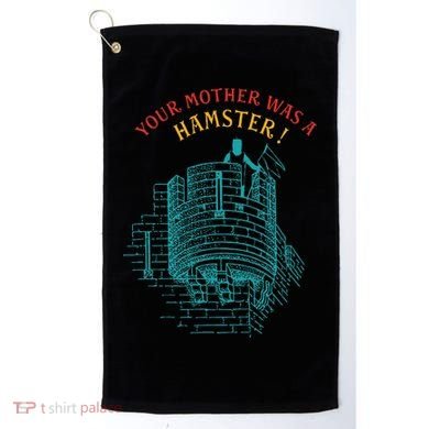 Your Mother Was A Hamster Golf Towel