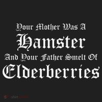 Your Mother Was A Hamster Your Father Smelt Of Elderberries Beanie thumb 2