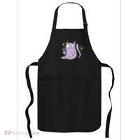 You Mess With The Meow Funny Cat Apron thumb 0