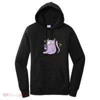 You Mess With The Meow Funny Cat Women's Hoodie thumb 0