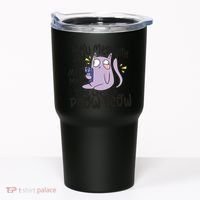 You Mess With The Meow Funny Cat Tumbler thumb 0