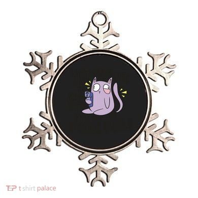 You Mess With The Meow Funny Cat Ornament