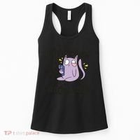 You Mess With The Meow Funny Cat Women's Tank Top thumb 0