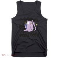 You Mess With The Meow Funny Cat Tank Top thumb 0