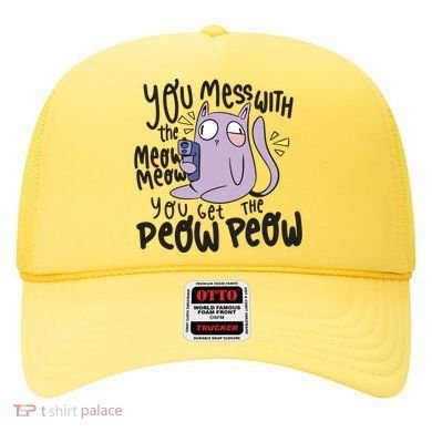 You Mess With The Meow Funny Cat Hat