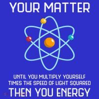 Your Matter You Energy Tee Funny Physicist Physics Lover Cute Gift Coaster thumb 2