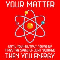 Your Matter You Energy Tee Funny Physicist Physics Lover Cute Gift Santa Hat thumb 1
