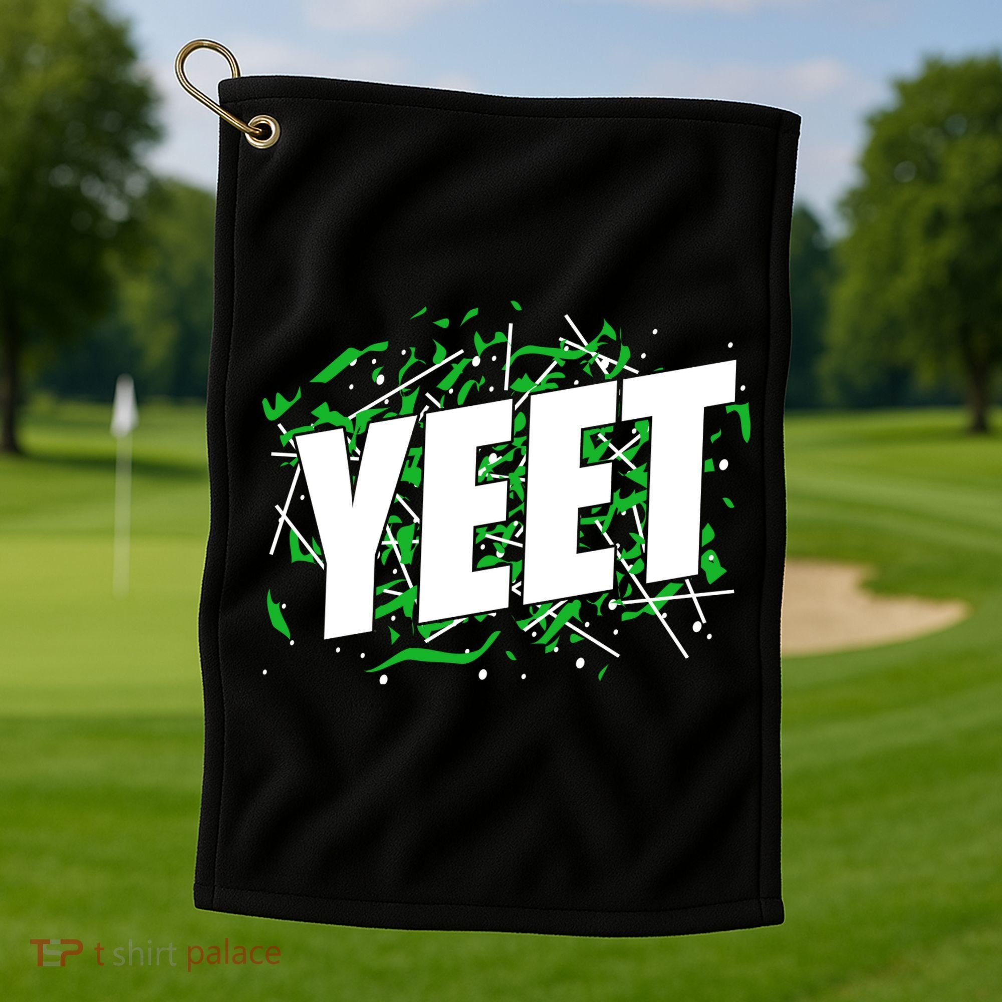 Yeet Meme Golf Towel