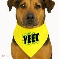 Yeet Meme USA-Made Doggie Bandana thumb 1