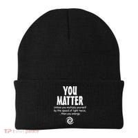 You Matter You Energy Funny Science Beanie thumb 0