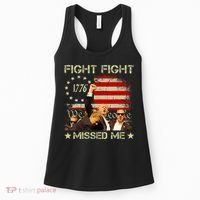 You Missed  You Missed Trump 2024 You Missed We The People Women's Tank Top thumb 0