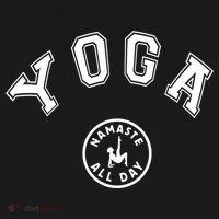 Yoga Namaste All Day Teacher Savasana Namaste Class Workout Gift Bucket Hat thumb 4