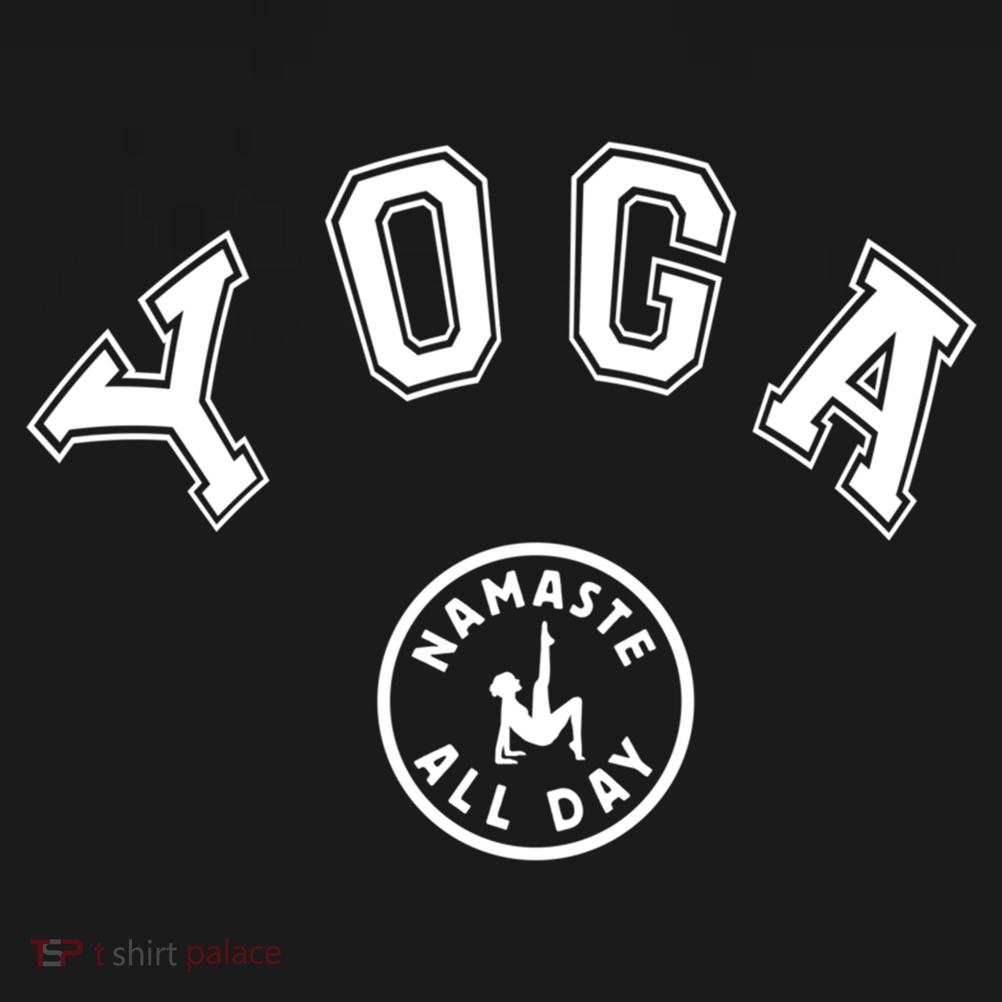 Yoga Namaste All Day Teacher Savasana Namaste Class Workout Gift Pajama Set