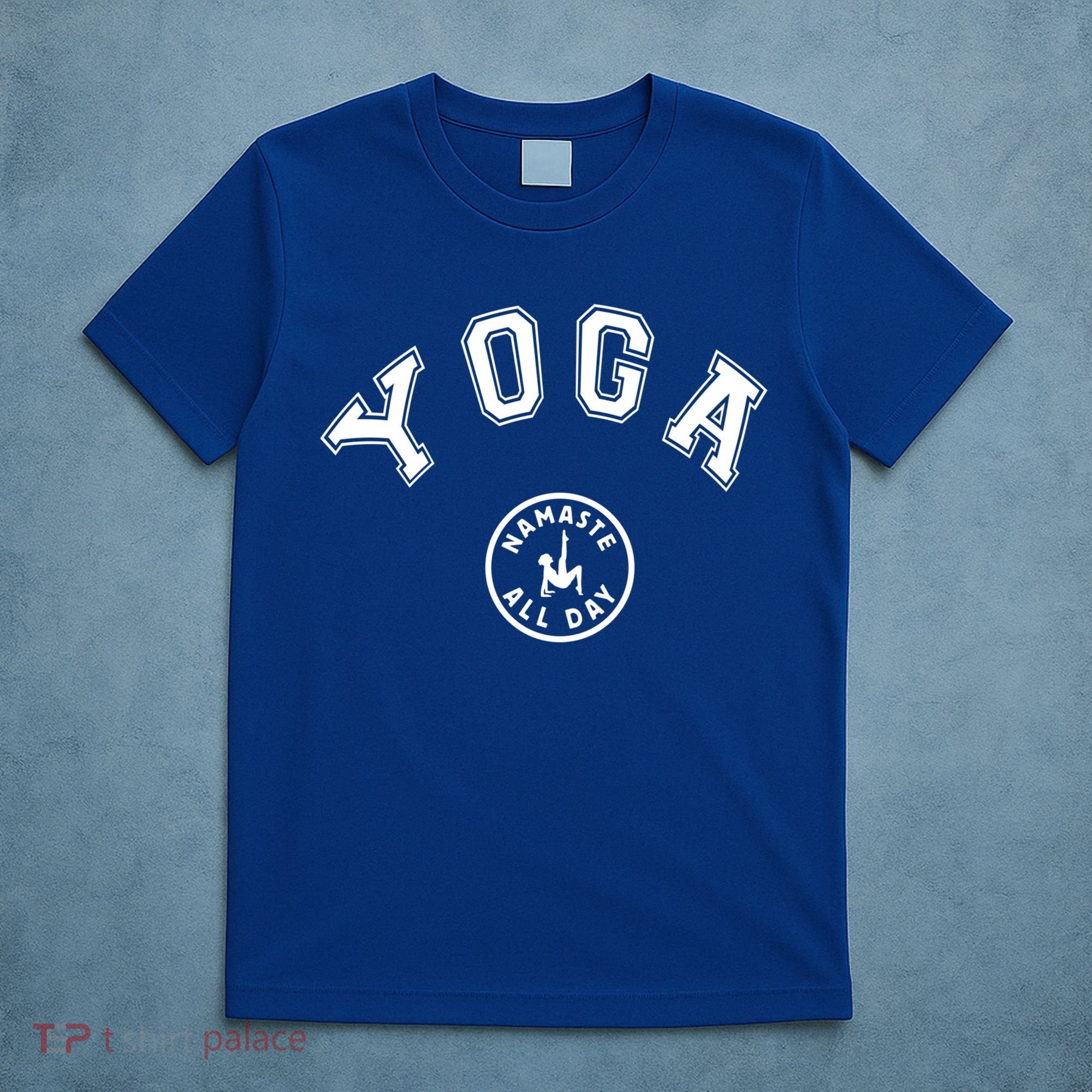 Yoga Namaste All Day Teacher Savasana Namaste Class Workout Gift T-Shirt