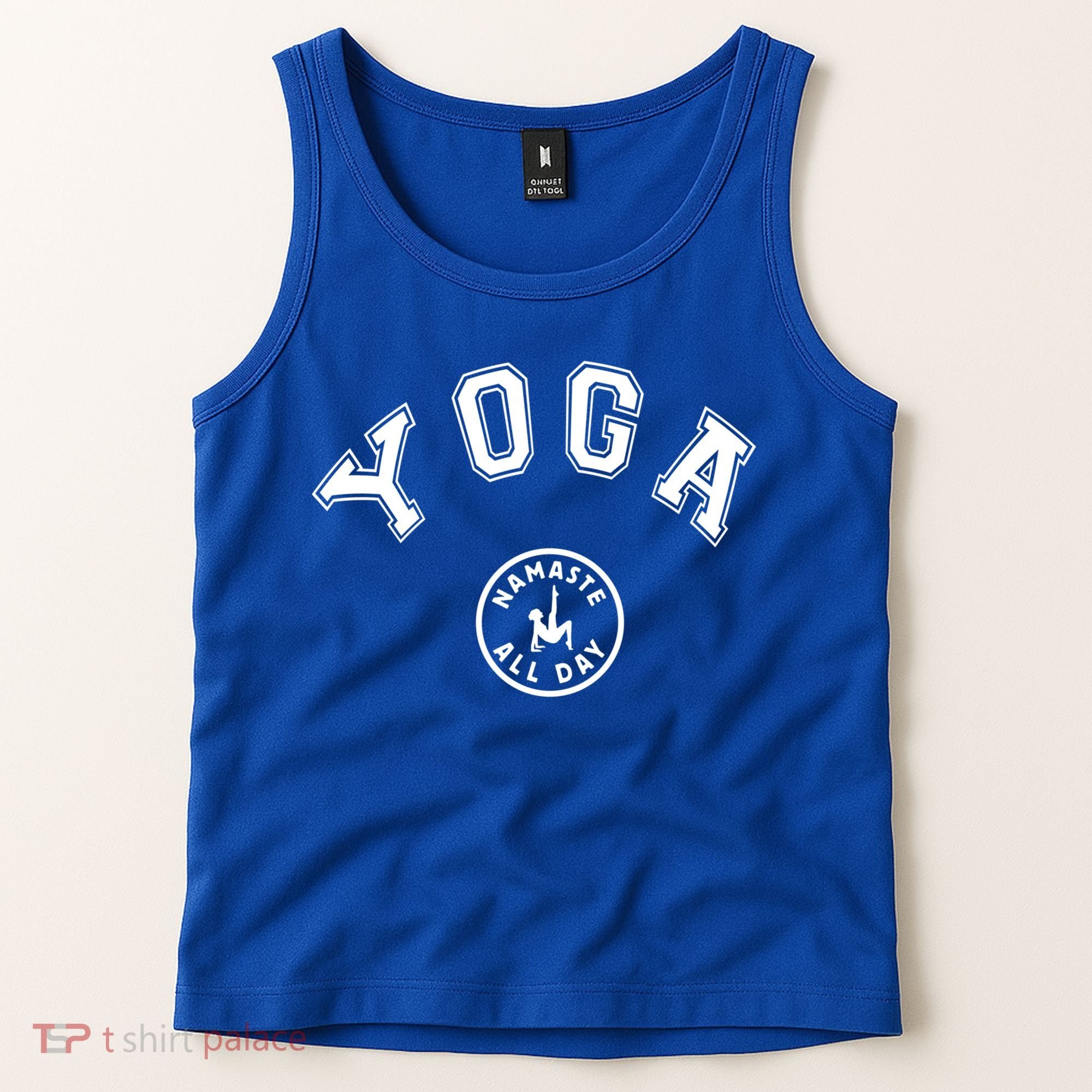 Yoga Namaste All Day Teacher Savasana Namaste Class Workout Gift Tank Top