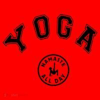 Yoga Namaste All Day Teacher Savasana Namaste Class Workout Gift Santa Hat thumb 1
