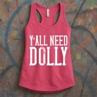 Y'all Need Dolly Women's Tank Top thumb 3