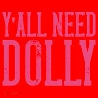 Y'all Need Dolly Santa Hat thumb 1