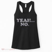 Yeah... No Distressed Women's Tank Top thumb 0