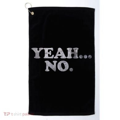 Yeah... No Distressed Golf Towel