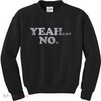 Yeah... No Distressed Kids Sweatshirt thumb 0